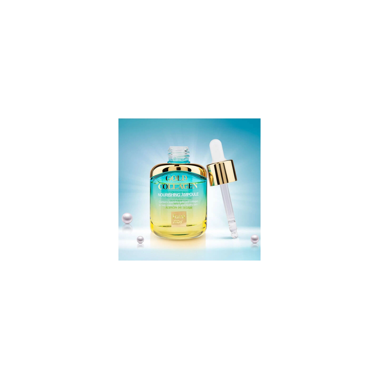 FARMSTAY Gold Collagen odżywcza ampułka 35ml