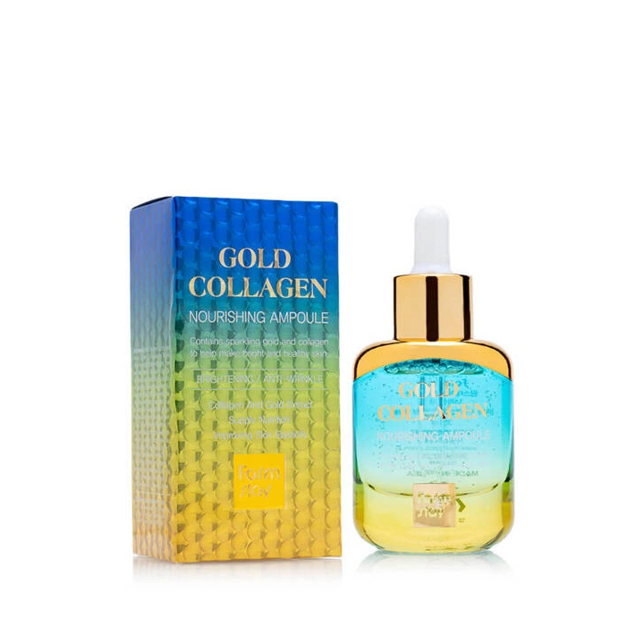 FARMSTAY Gold Collagen odżywcza ampułka 35ml