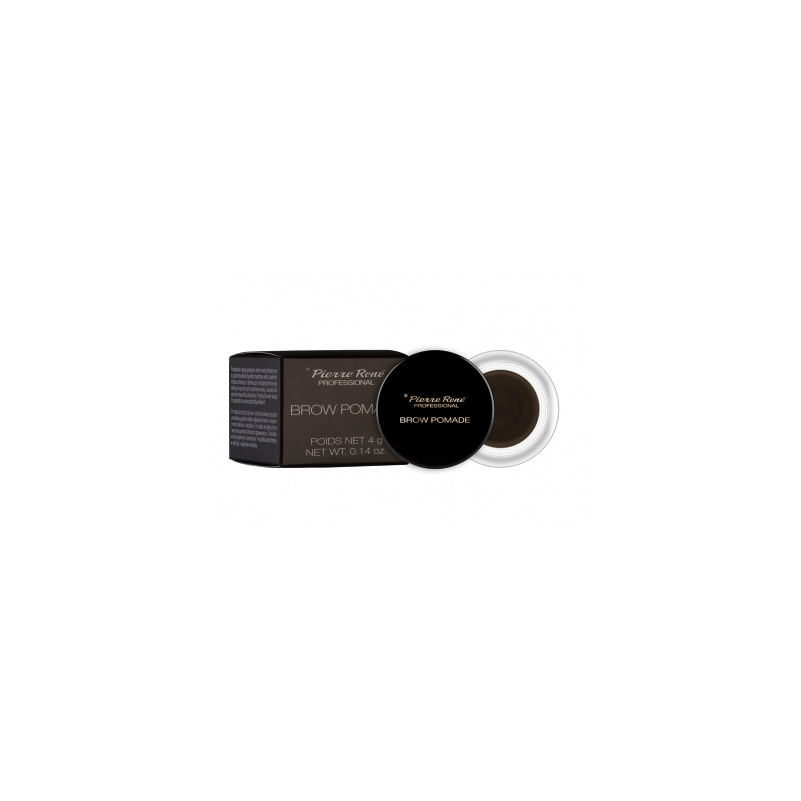 PIERRE RENE Brow Pomade pomada do brwi 03 Dark 4g