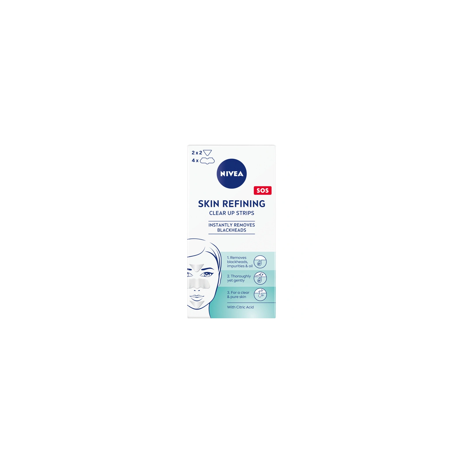 NIVEA Visage Young plastry oczyszczające