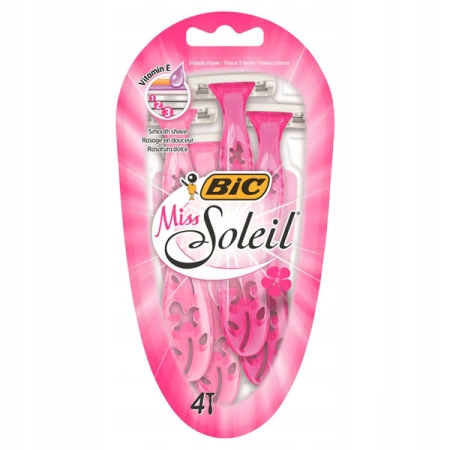 BIC Miss Soleil golarki 3-ostrzowe 4szt