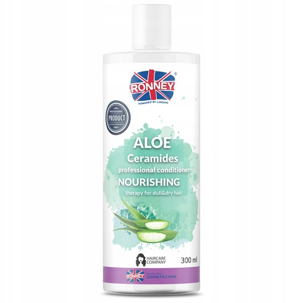 RONNEY Aloe Ceramides nawilżający odżywka do włosów suchych i matowych 300ml