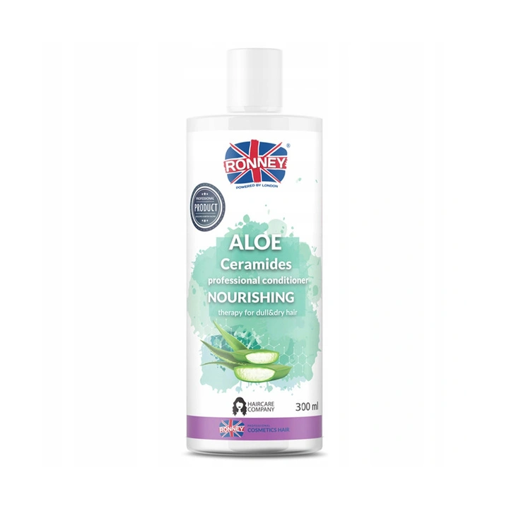 RONNEY Aloe Ceramides nawilżający odżywka do włosów suchych i matowych 300ml