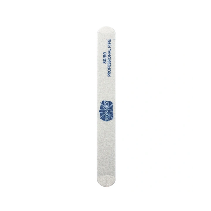 RONNEY Premium pilnik prosty 80/80 Biały 1szt