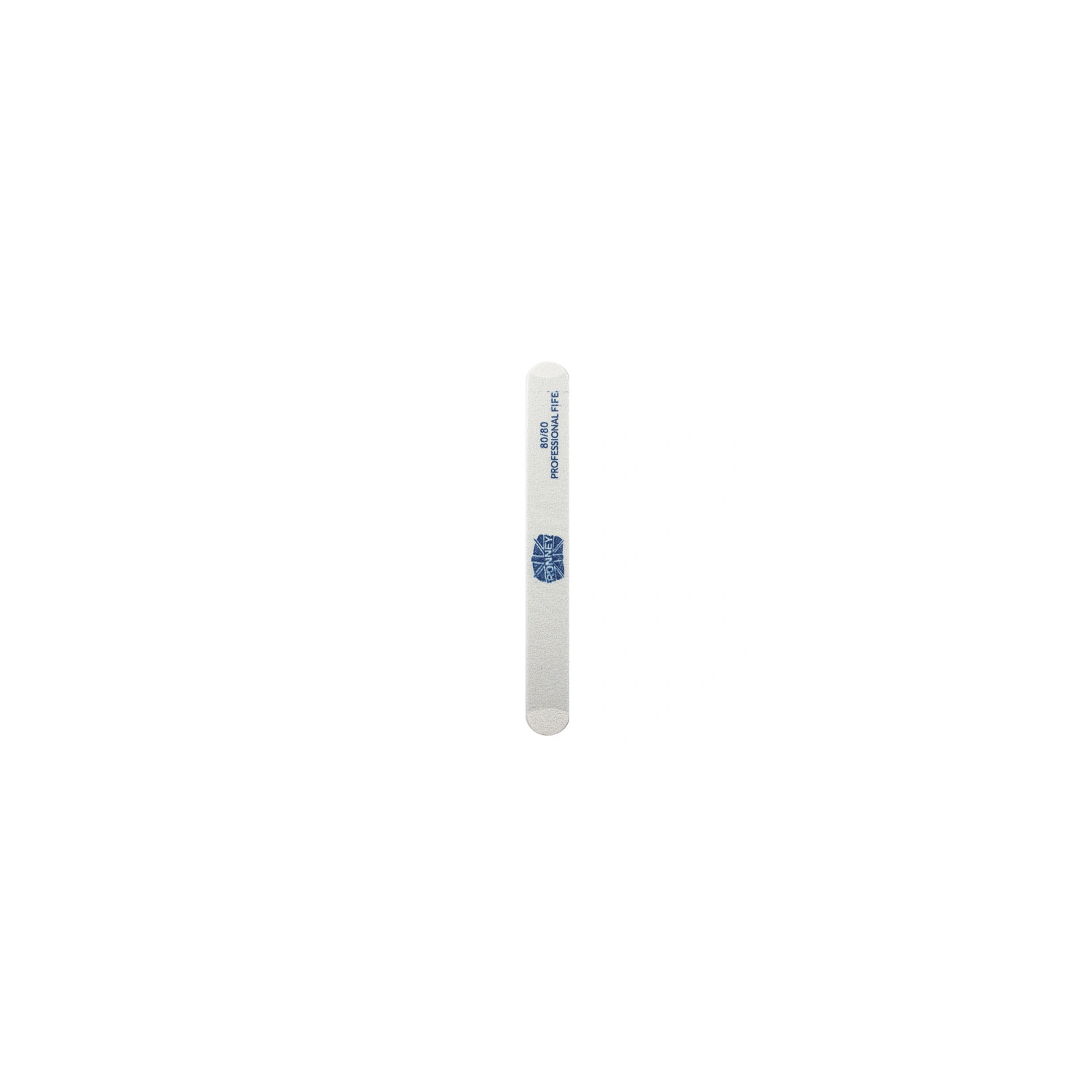 RONNEY Premium pilnik prosty 80/80 Biały 1szt