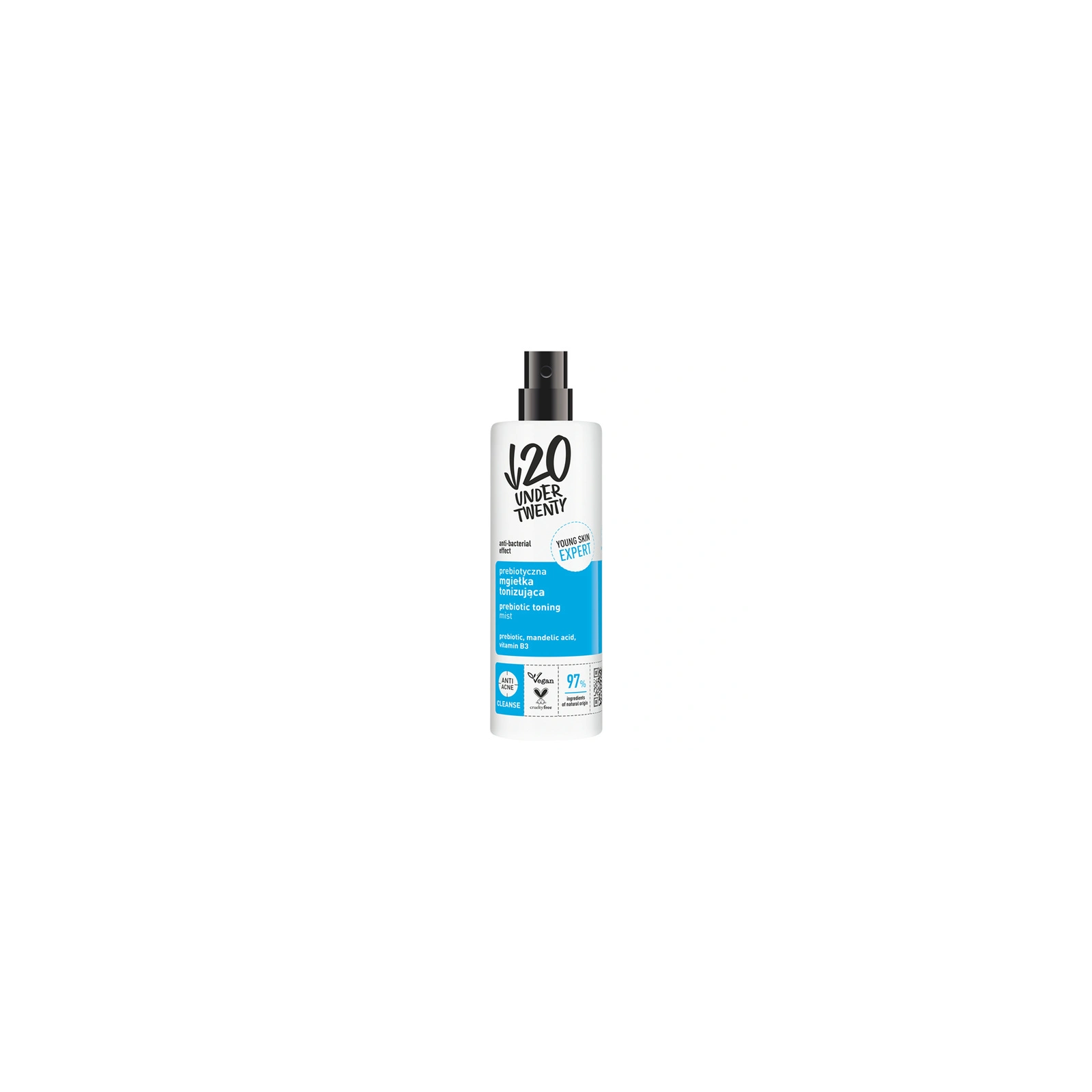 LIRENE U20 Prebiotyczna mgiełka tonizująca 200ml