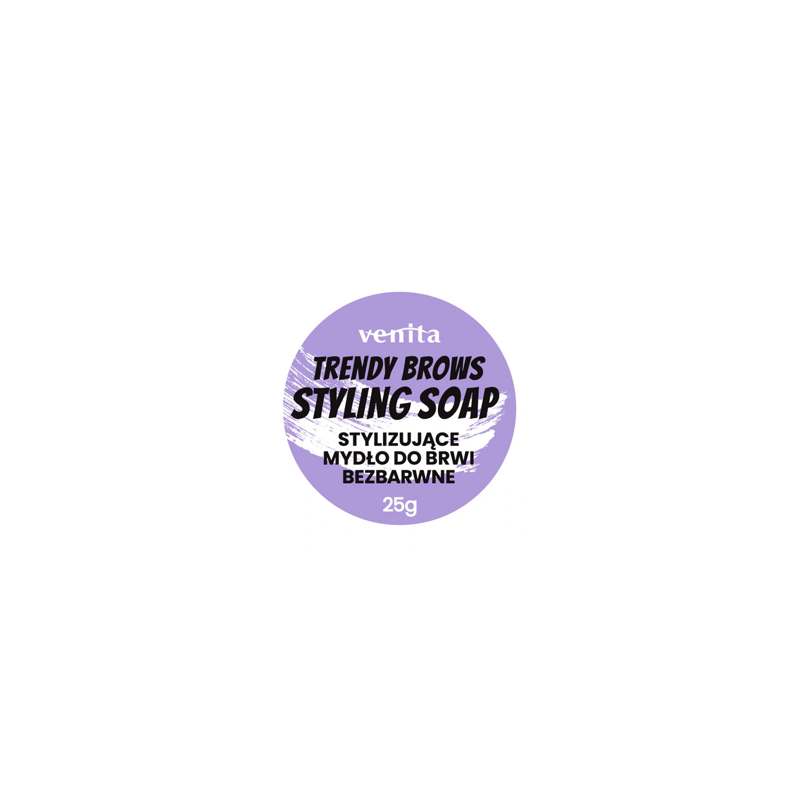 VENITA Trendy Brows mydełko do stylizacji brwi Bezbarwne 25g