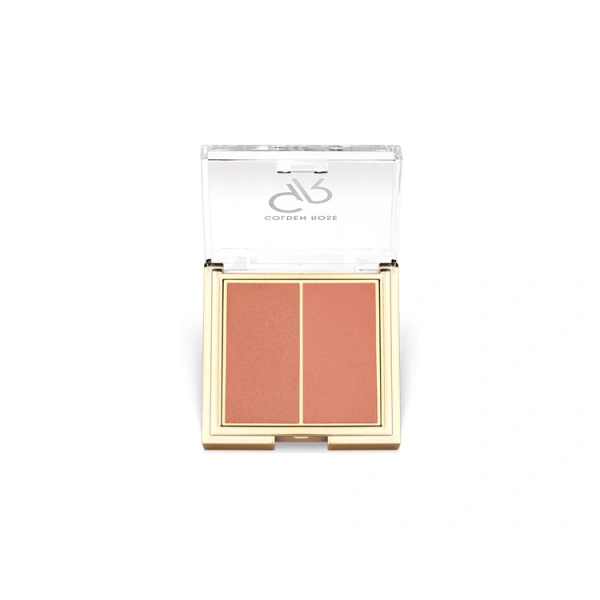 GOLDEN ROSE Iconic Blush Duo róż 04 Soft Pink 2x3g