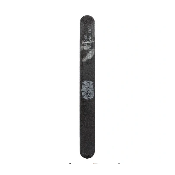 RONNEY Premium pilnik prosty 180/240 Czarny 1szt