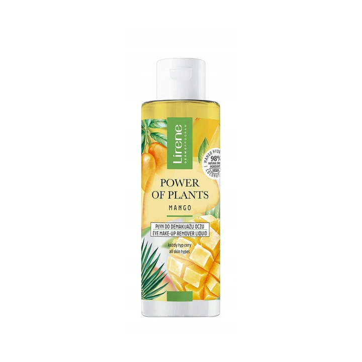 LIRENE Power Of Plants Mango płyn do demakijażu oczu 145ml