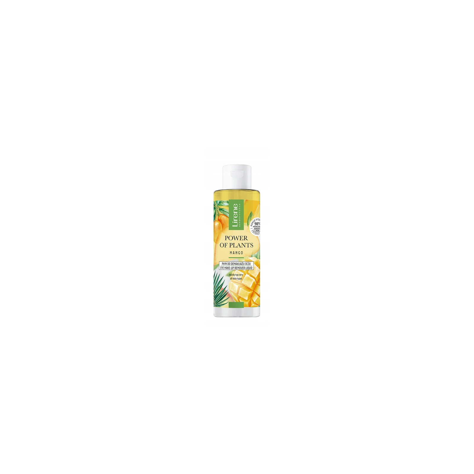 LIRENE Power Of Plants Mango płyn do demakijażu oczu 145ml