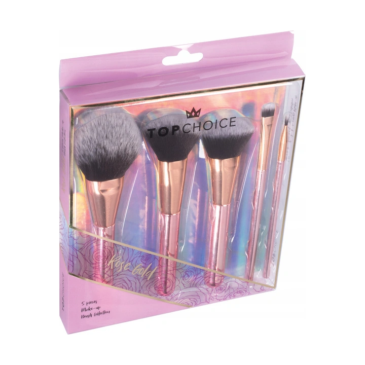 TOP CHOICE Make Up Brush Collection zestaw pędzli 37351 5szt