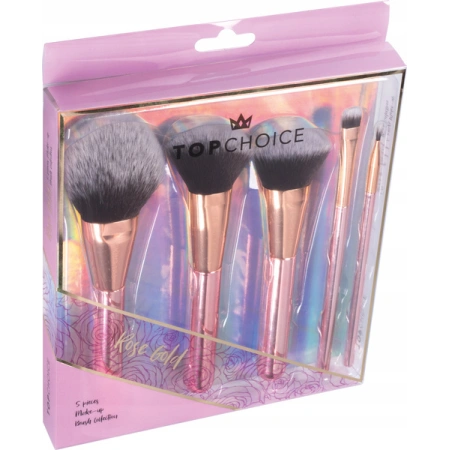 TOP CHOICE Make Up Brush Collection zestaw pędzli 37351 5szt