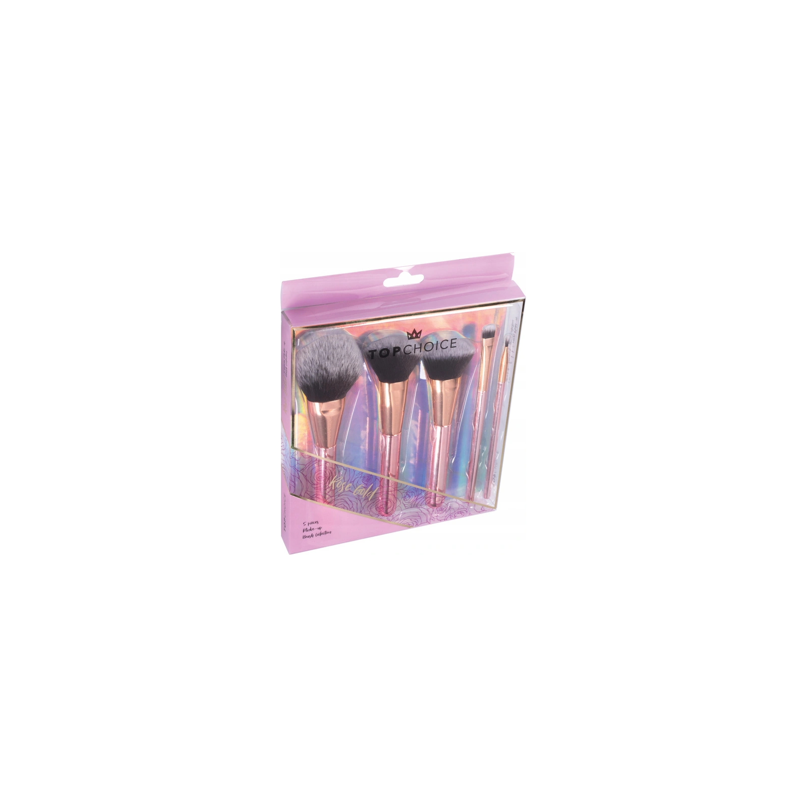 TOP CHOICE Make Up Brush Collection zestaw pędzli 37351 5szt