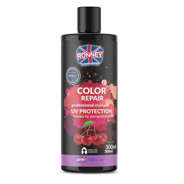 RONNEY Color Repair Cherry UV Protection szampon do włosów farbowanych 300ml