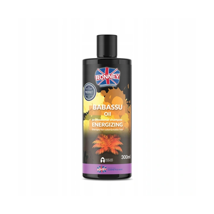 RONNEY Babassu Oil enegretyzujący szampon do włosów farbowanych 300ml