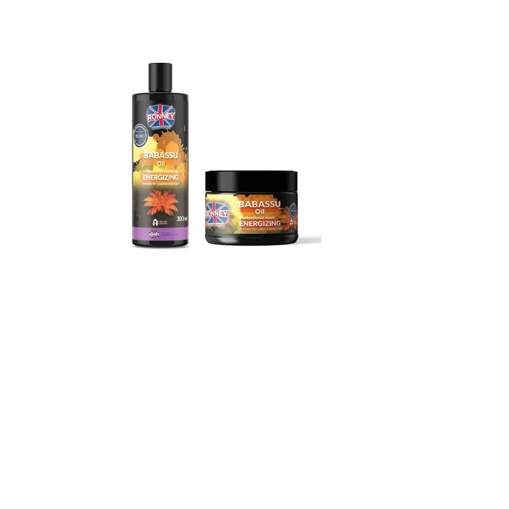 RONNEY Babassu Oil enegretyzujący szampon do włosów farbowanych 300ml