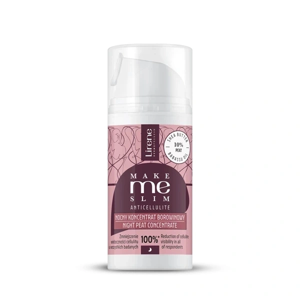 LIRENE Make Me Slim Anticellulite koncentrat do ciała nocny borowinowy 100ml