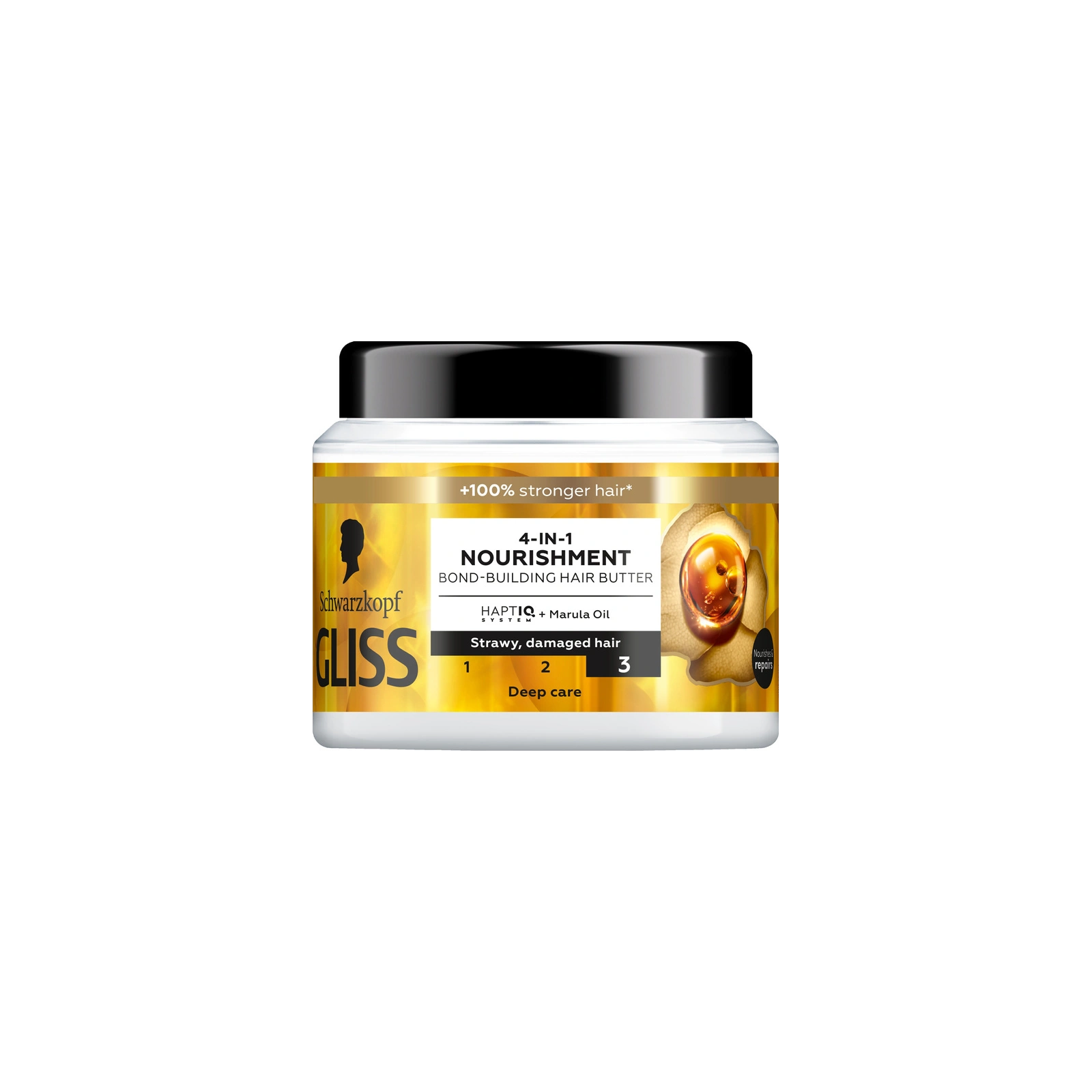 GLISS 4-in-1 Nourishment masło do włosow głęboko odżywcze 400ml