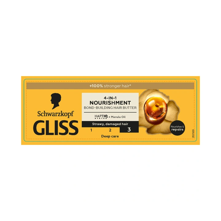 GLISS 4-in-1 Nourishment masło do włosow głęboko odżywcze 400ml