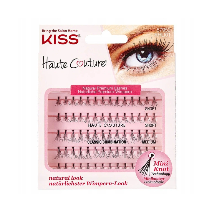 KISS Looks So Natural kępki sztucznych rzęs pojedyncze kępki