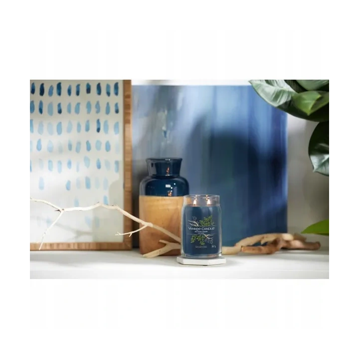 YANKEE CANDLE Signature Duża świeca w słoiku BAYSIDE CEDAR 567g