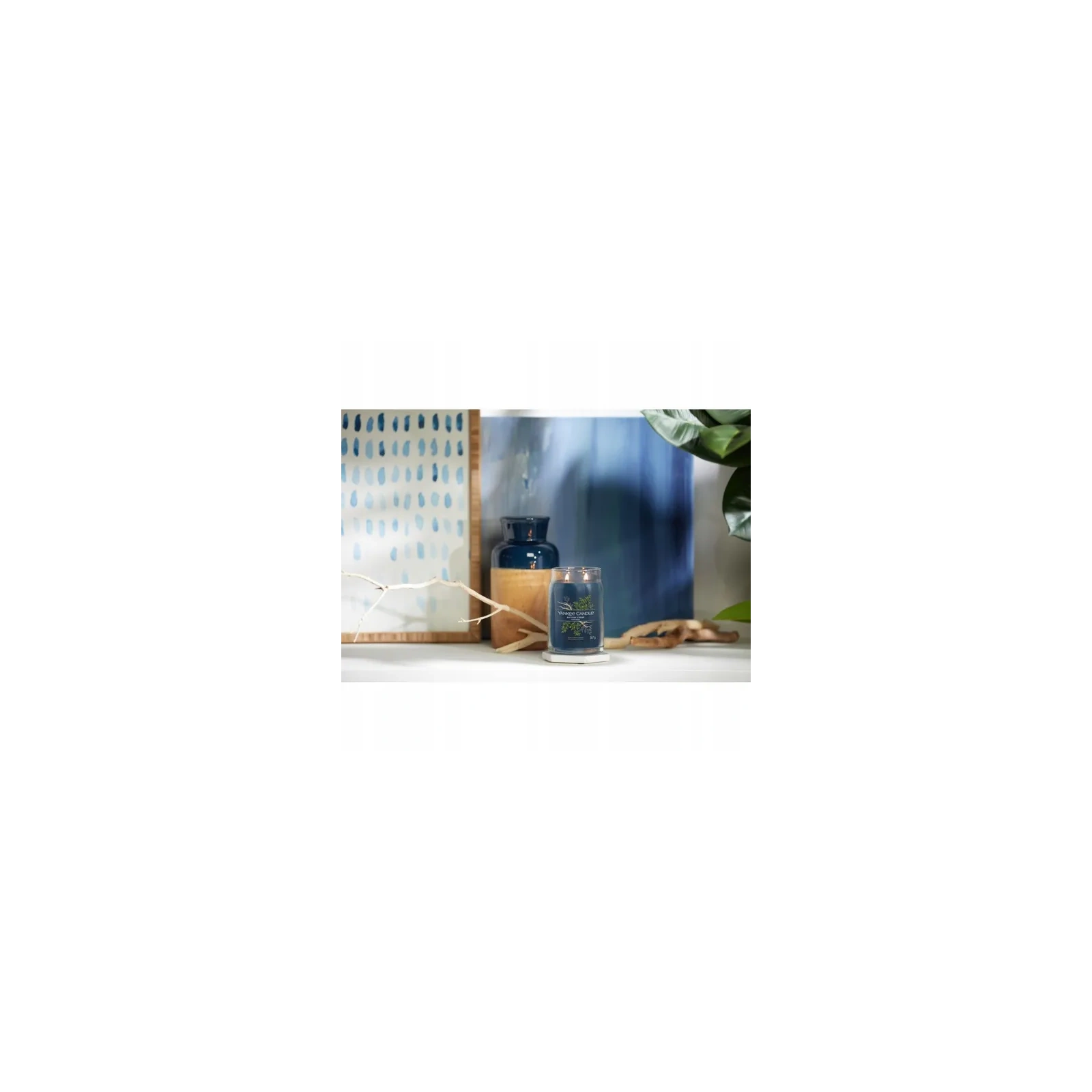YANKEE CANDLE Signature Duża świeca w słoiku BAYSIDE CEDAR 567g
