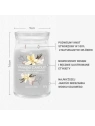 YANKEE CANDLE Signature Duża świeca w słoiku SMOKED VANILLA & CASHMERE 567g