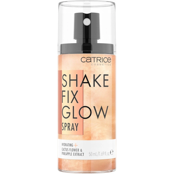 CATRICE Shake Fix Glow spray rozświetlający i utrwalający makijaż 50ml