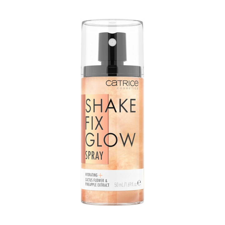 CATRICE Shake Fix Glow spray rozświetlający i utrwalający makijaż 50ml