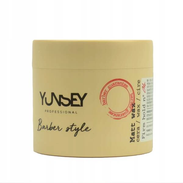 YUNSEI Barber Style Matt Wax pasta do stylizacji matowa, barberska 100ml