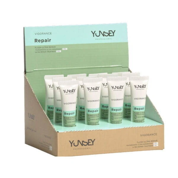 YUNSEI Vigorance Repair zabieg do włosów Ultra Regenerujący w 1 minutę 12x15ml
