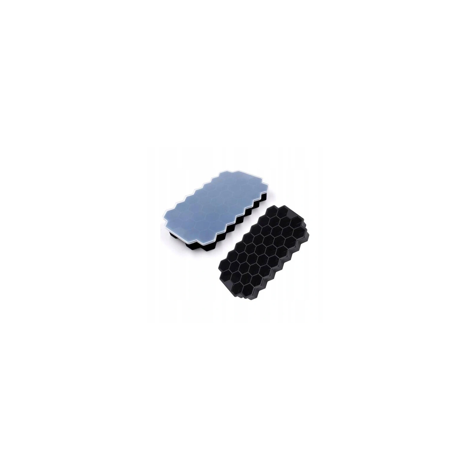 ECARLA foremka silikonowa na lód 37 ośmiokątnych kostek 2,3x 2,7x 2,5cm FNL03