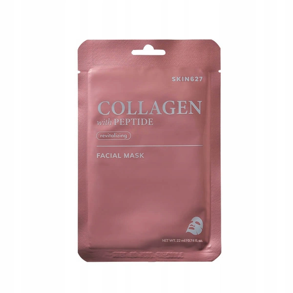 SKIN627 Facial Mask maska do twarzy w płacie Collagen & Peptide 22ml