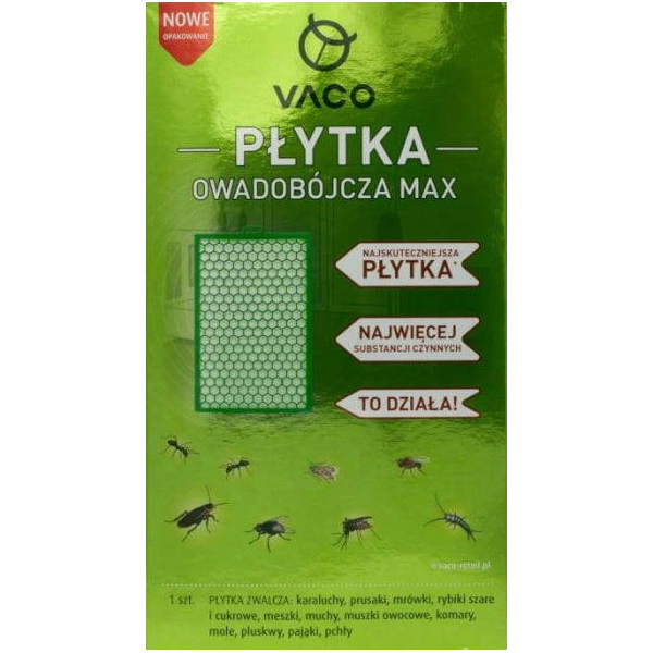 VACO Max płytka owadobójcza na owady biegające 1szt