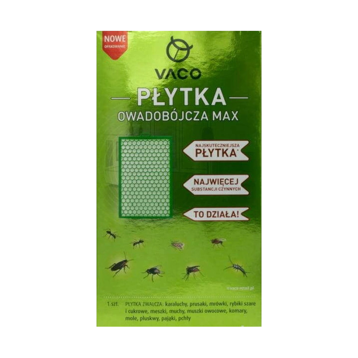 VACO Max płytka owadobójcza na owady biegające 1szt