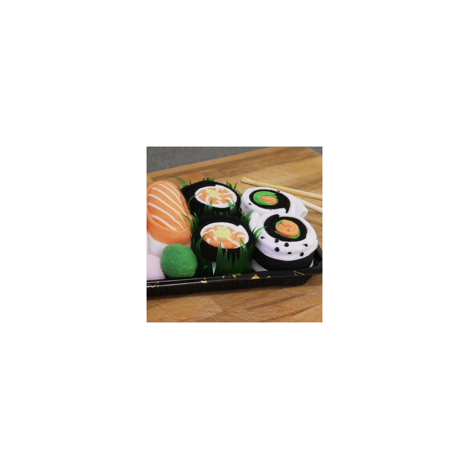 ECARLA skarpetki zestaw prezentowy XXL Sushi 3w1 SKAR06