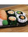 ECARLA skarpetki zestaw prezentowy XXL Sushi 3w1 SKAR06