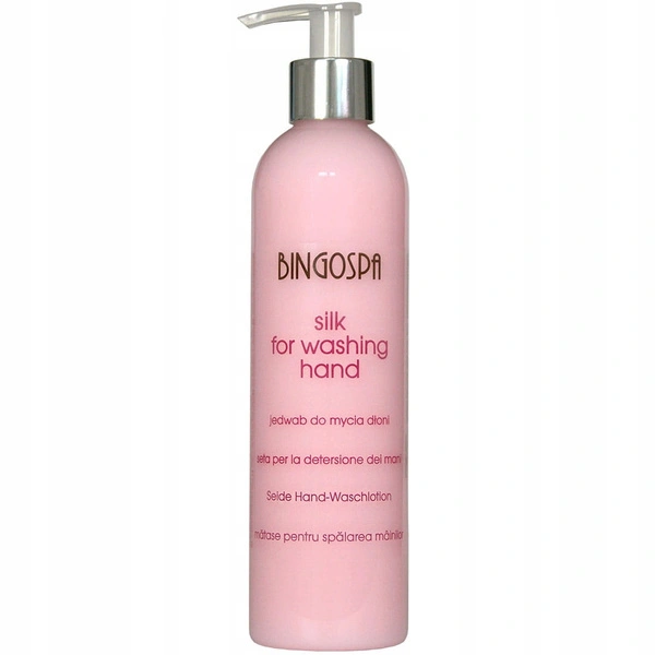 BINGOSPA Silk jedwab do mycia dłoni 300ml