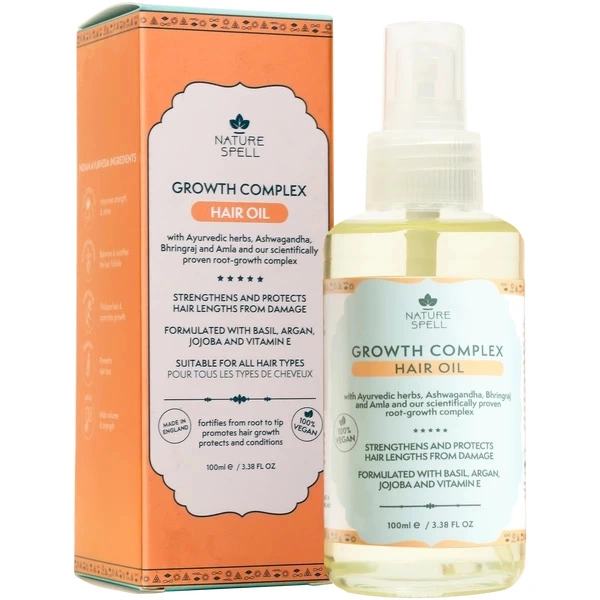 NATURE SPELL Growth Complex Hair Oil olejek pobudzający wzrost włosów 100ml