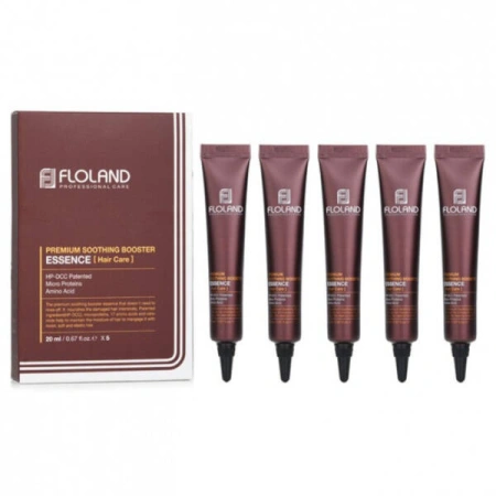 FLOLAND PROFESSIONAL Premium Silk Keratin esencja do włosów mocno zniszczonych 5x20ml