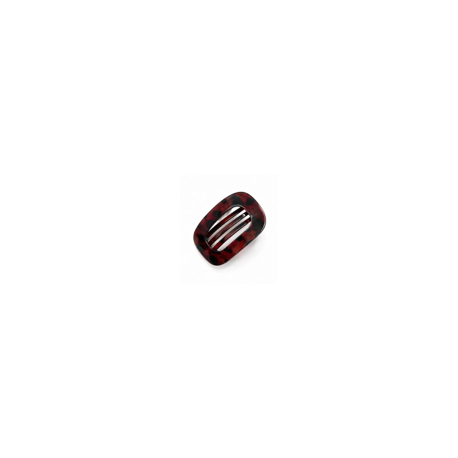 ECARLA spinka do włosów elegancka XL Bordo SP464