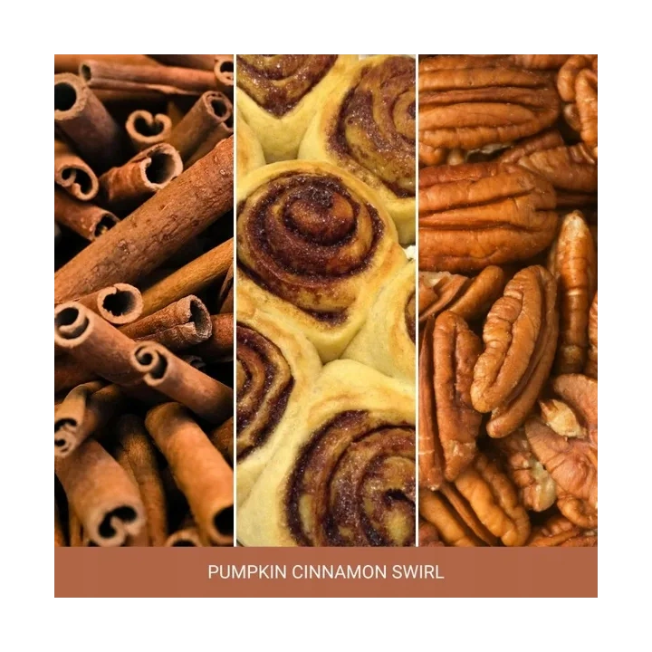 YANKEE CANDLE Signature Duża świeca w słoiku PUMPKIN CINNAMON SWIRL 567g