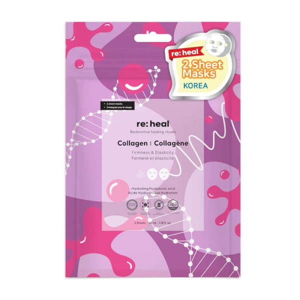 COEM Re:Heal koreańska maska w płacie Collagen 2 sztuki 35ml