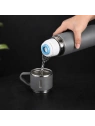 ECARLA termos turystyczny z kubkiem, stal nierdzewna 500ml Szary BD65SZ