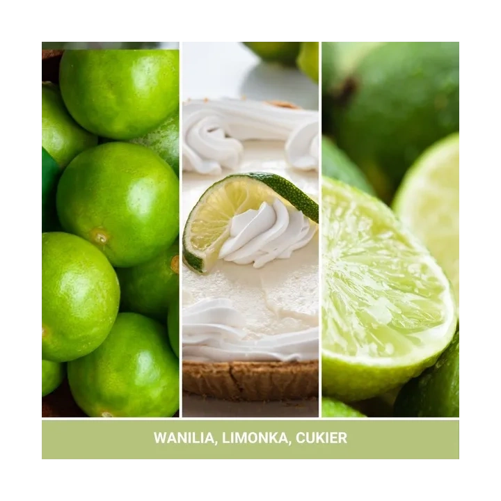 YANKEE CANDLE Signature Duża świeca w słoiku VANILLA LIME 567g