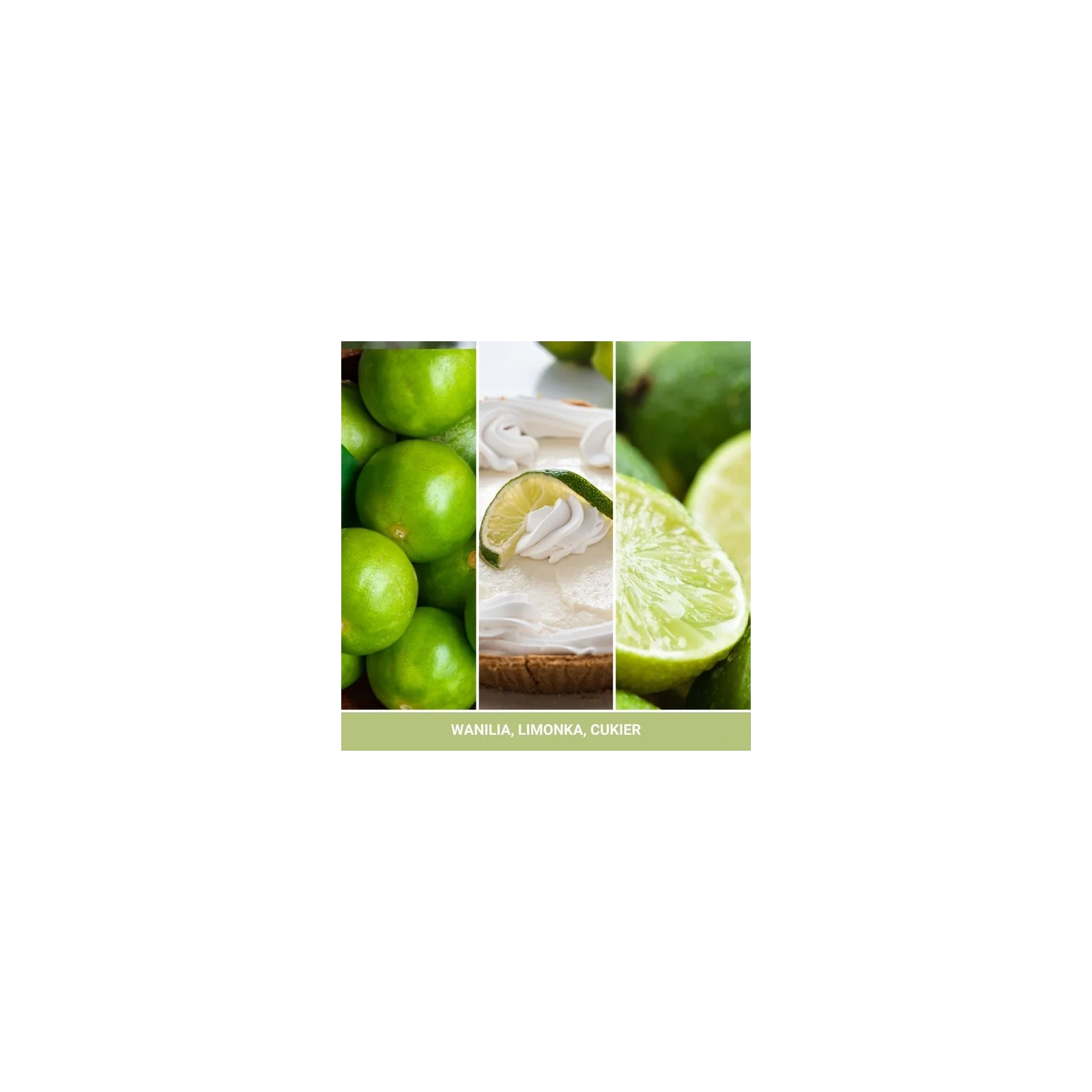 YANKEE CANDLE Signature Duża świeca w słoiku VANILLA LIME 567g