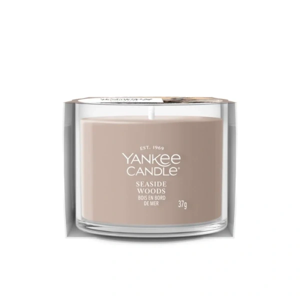 YANKEE CANDLE Signature Mini świeca w słoiku SEASIDE WOODS 37g