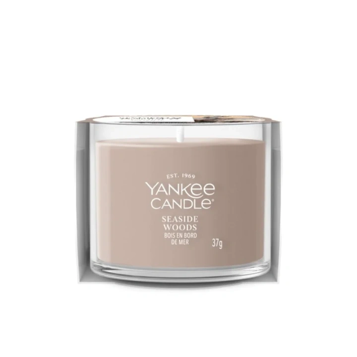 YANKEE CANDLE Signature Mini świeca w słoiku SEASIDE WOODS 37g