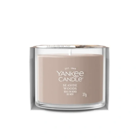 YANKEE CANDLE Signature Mini świeca w słoiku SEASIDE WOODS 37g